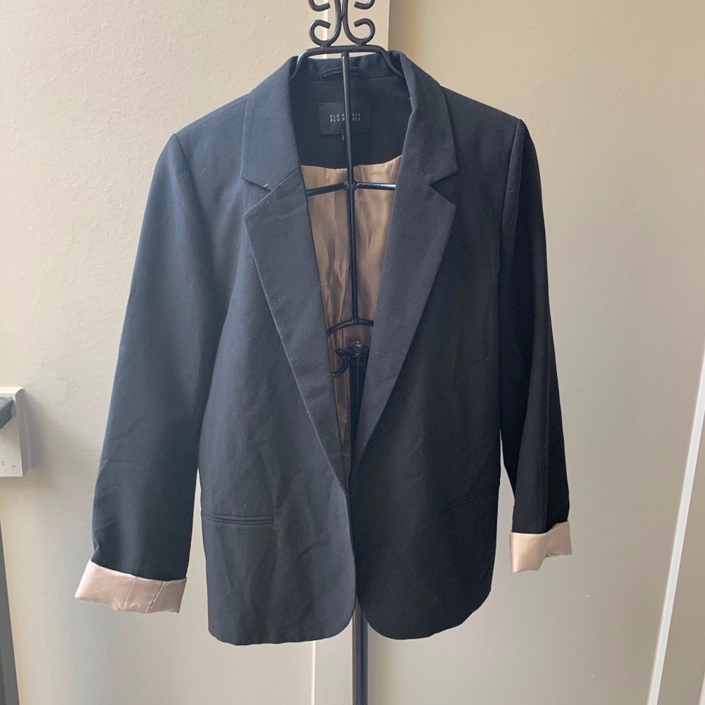 Black and Tan Blazer
